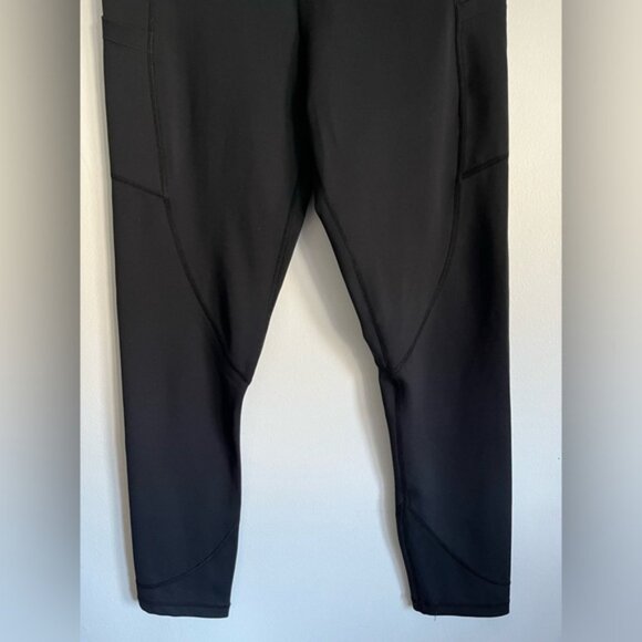 ZyiaBlackPocketLightnTightHirise7824LeggingsCompressiveUS810 - Picture 3 of 7